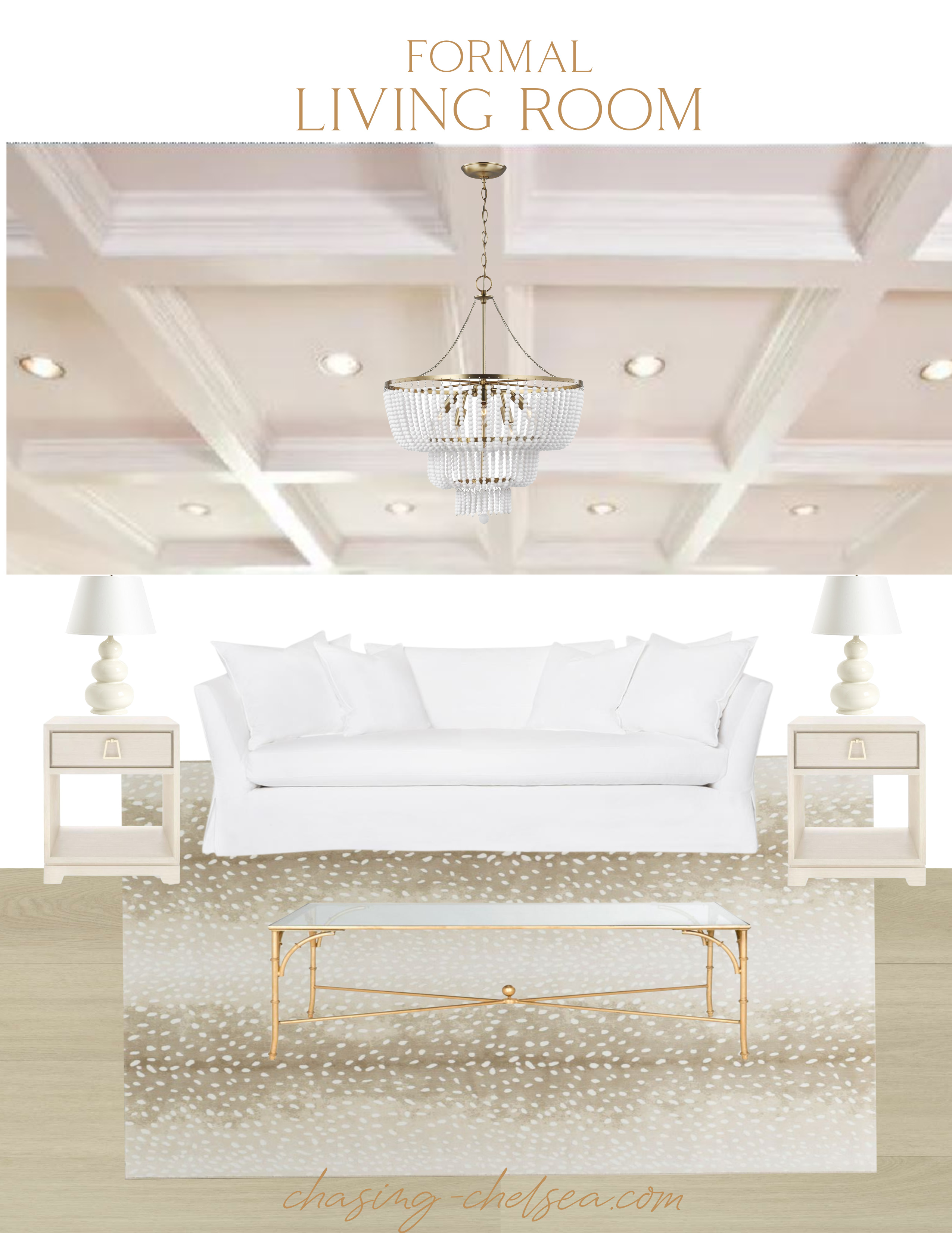 chelsea-adams-living-room-neutral-luxury-living room-decor-white-beaded-chandelier