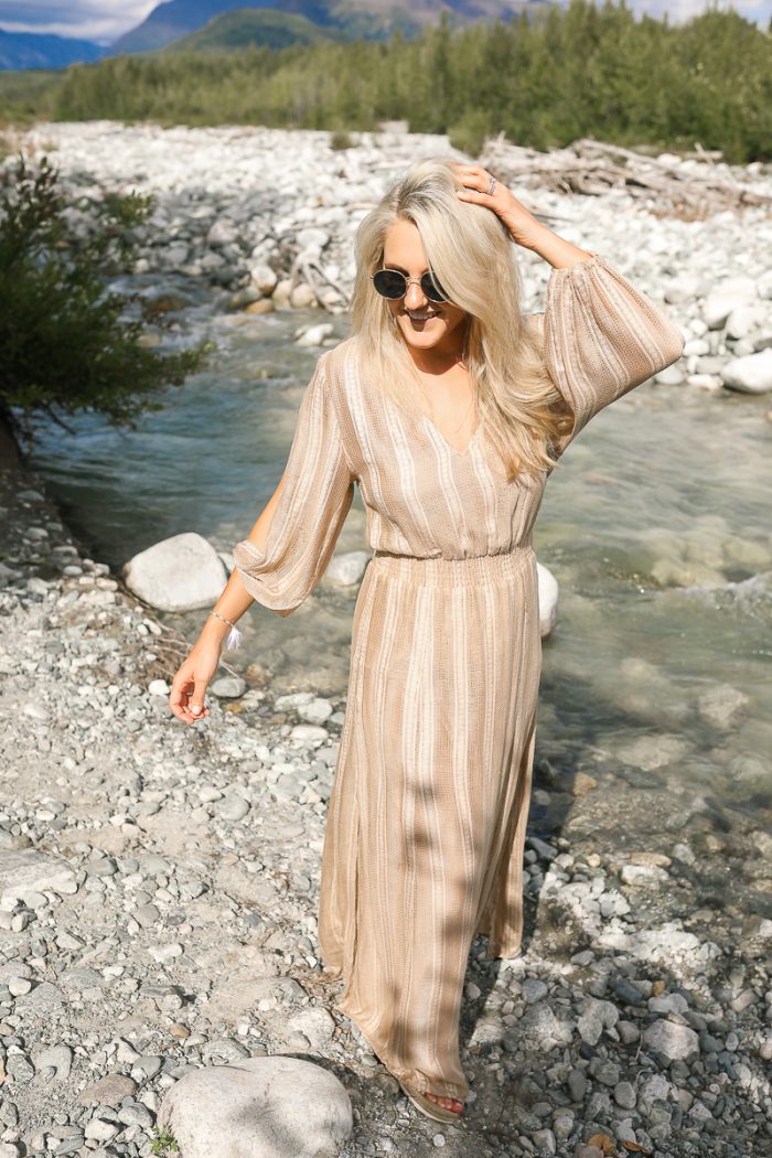 The Perfect End of Summer Maxi Dress
