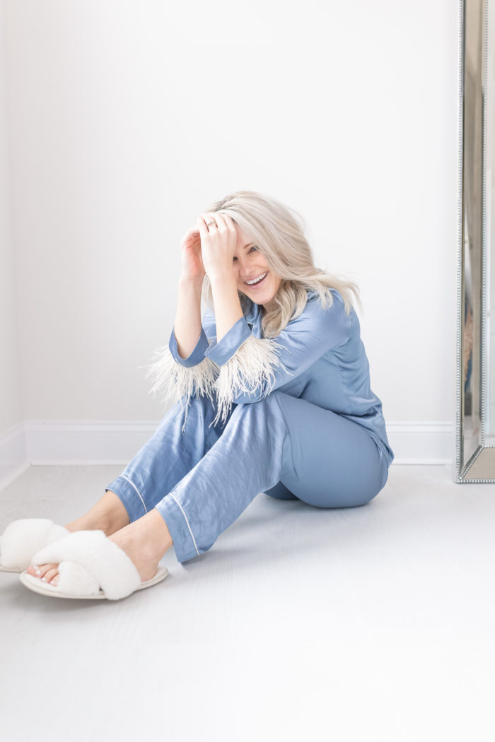Birthday Gift Alert! The French Blue Feather Pajamas I LOVE